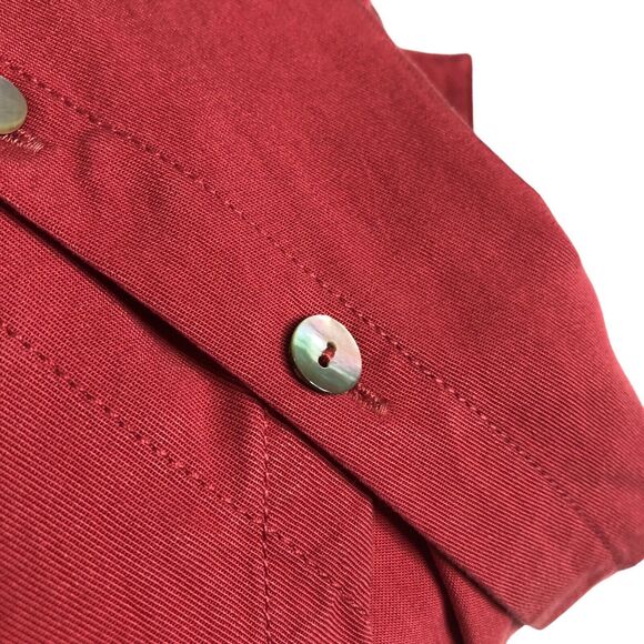 Soft Surroundings Top Womens XS Pink Asymmetrical Washed Tunic Lagenlook Blouse - Picture 11 of 16